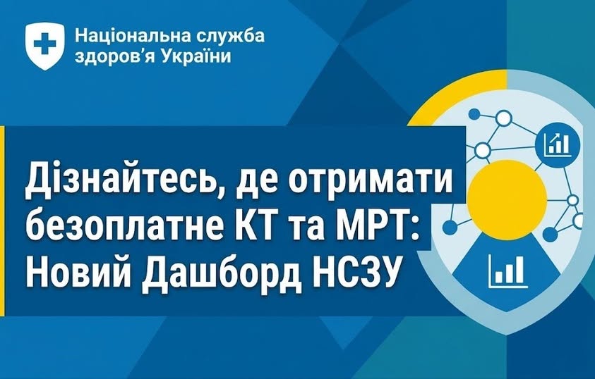 Вам призначили КТ або МРТ? Тепер знайти потрібний заклад стало простіше!