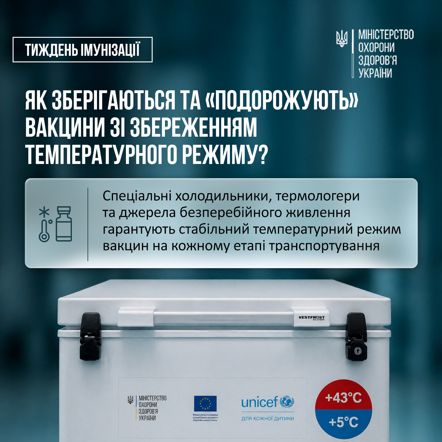 Бережіть себе – вакцинуйтесь